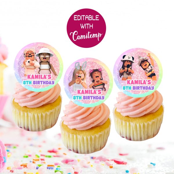 Camel Cake Dubai on Instagram: Bolo Roblox para comemorar os 9 anos da  Nina! Tivemos também cupcakes e pirulitos personalizados com o tema,  inspirado no avatar da aniversariante no jogo. Parabéns Nina! 🥳